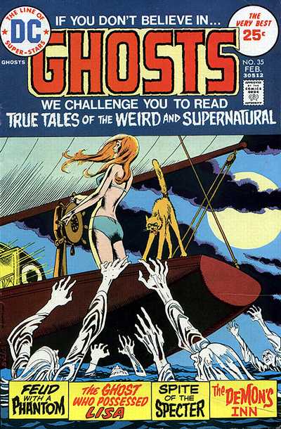 Cover for Ghosts (DC, 1971 series) #35