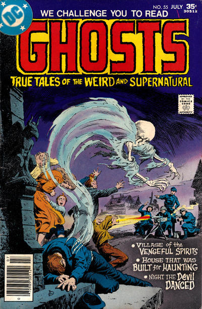 Cover for Ghosts (DC, 1971 series) #55