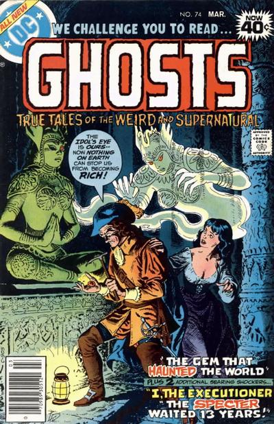 Cover for Ghosts (DC, 1971 series) #74