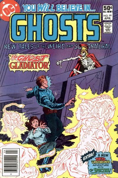 Cover for Ghosts (DC, 1971 series) #99 [Newsstand]