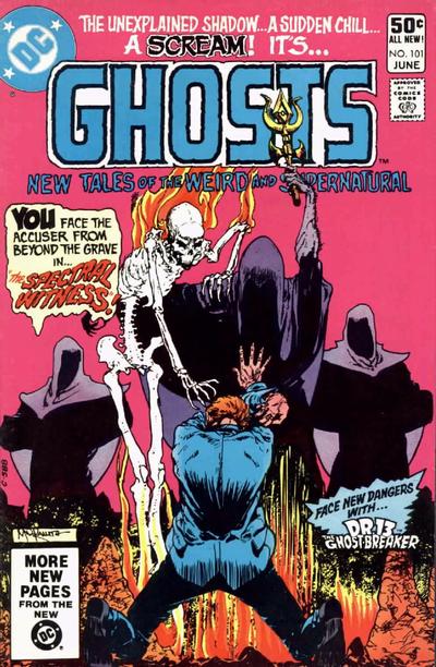 Cover for Ghosts (DC, 1971 series) #101 [Direct]