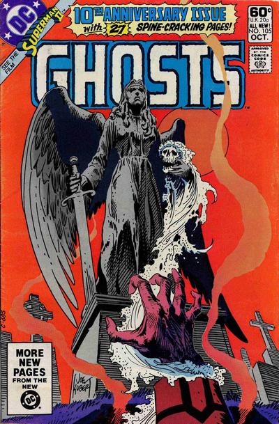 Cover for Ghosts (DC, 1971 series) #105 [Direct]
