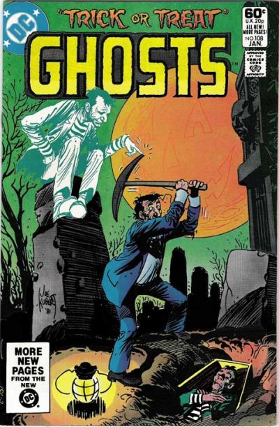 Cover for Ghosts (DC, 1971 series) #108 [Direct]