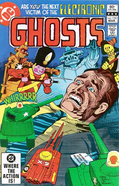 Cover for Ghosts (DC, 1971 series) #110 [Direct]