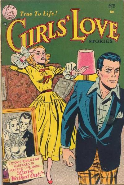 Cover for Girls' Love Stories (DC, 1949 series) #17