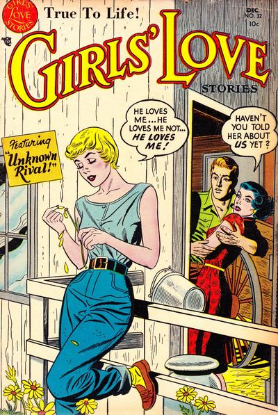 Cover for Girls' Love Stories (DC, 1949 series) #32