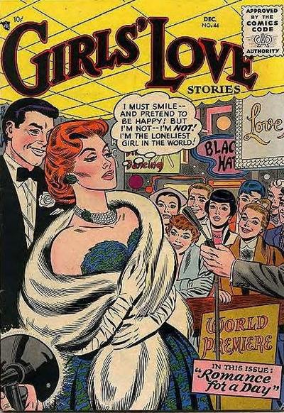 Cover for Girls' Love Stories (DC, 1949 series) #44
