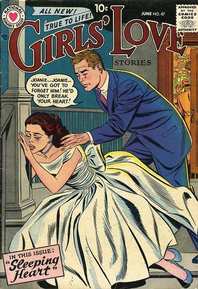 Cover for Girls' Love Stories (DC, 1949 series) #47