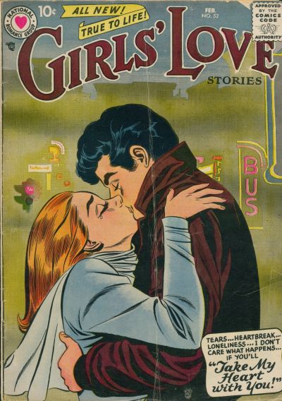 Cover for Girls' Love Stories (DC, 1949 series) #52