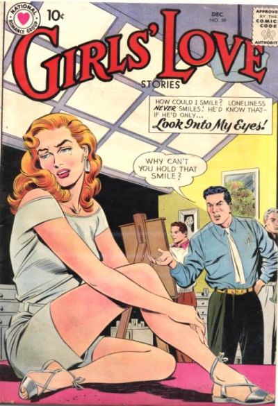 Cover for Girls' Love Stories (DC, 1949 series) #59