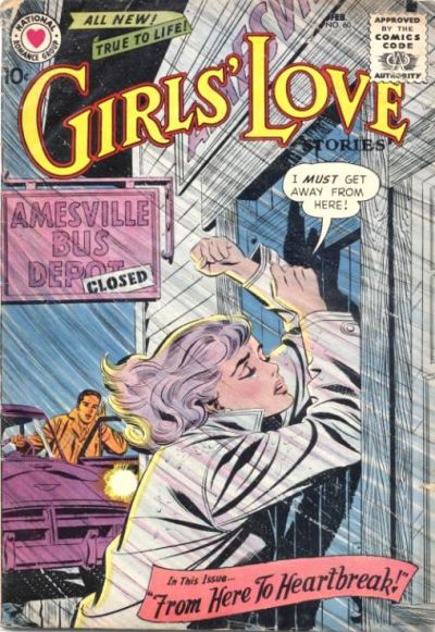 Cover for Girls' Love Stories (DC, 1949 series) #60