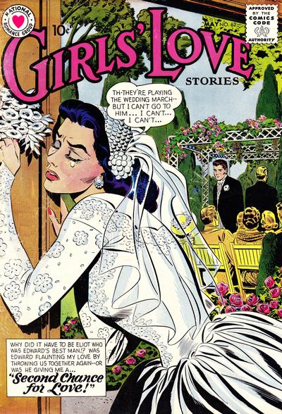 Cover for Girls' Love Stories (DC, 1949 series) #62