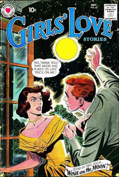 Cover for Girls' Love Stories (DC, 1949 series) #65