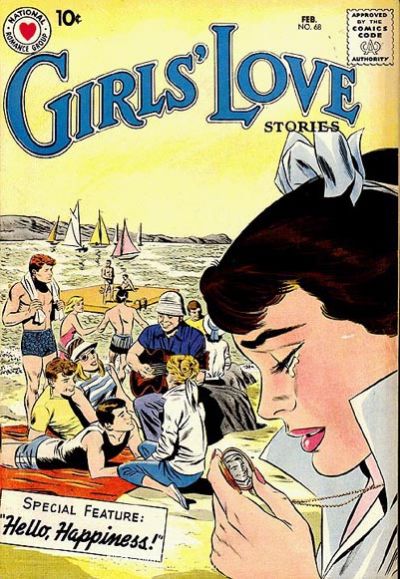 Cover for Girls' Love Stories (DC, 1949 series) #68
