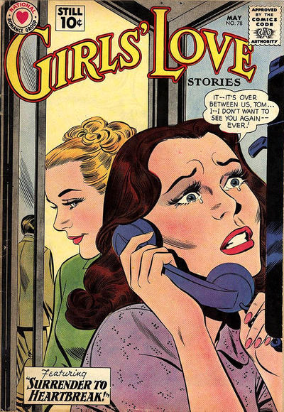 Cover for Girls' Love Stories (DC, 1949 series) #78