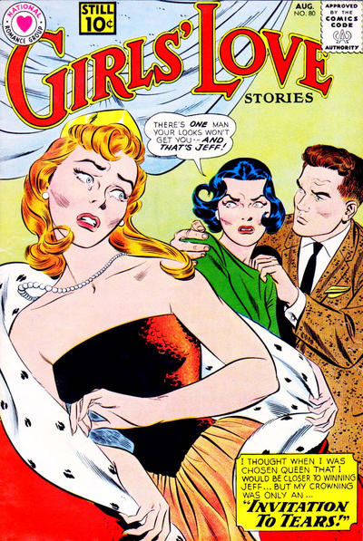 Cover for Girls' Love Stories (DC, 1949 series) #80