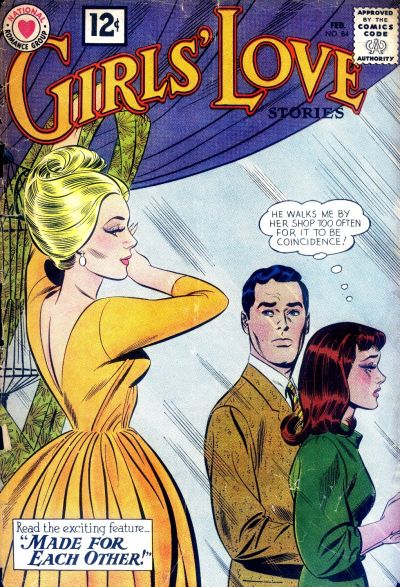 Cover for Girls' Love Stories (DC, 1949 series) #84