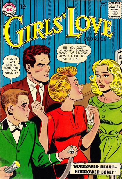 Cover for Girls' Love Stories (DC, 1949 series) #95