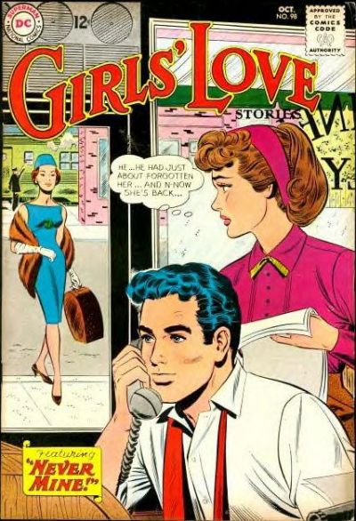Cover for Girls' Love Stories (DC, 1949 series) #98