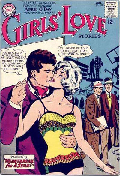 Cover for Girls' Love Stories (DC, 1949 series) #108