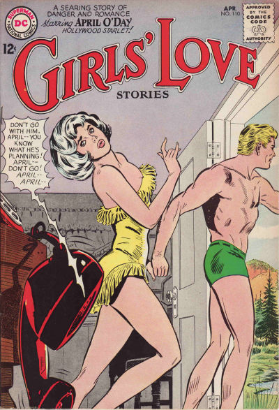 Cover for Girls' Love Stories (DC, 1949 series) #110