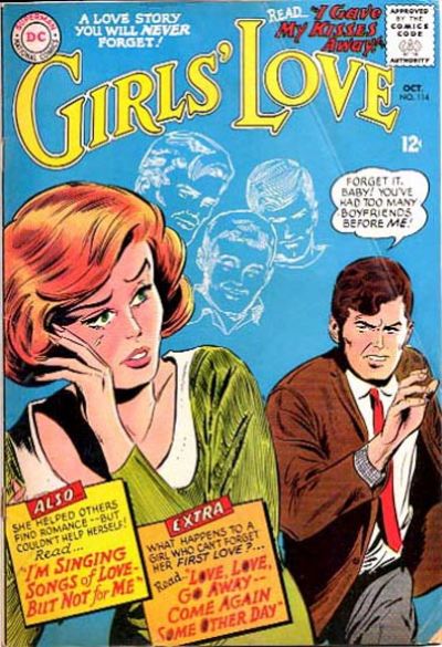 Cover for Girls' Love Stories (DC, 1949 series) #114