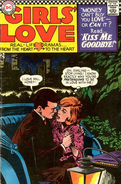 Cover for Girls' Love Stories (DC, 1949 series) #122