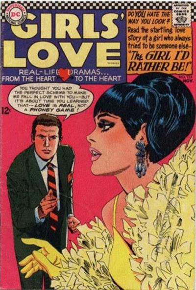 Cover for Girls' Love Stories (DC, 1949 series) #123