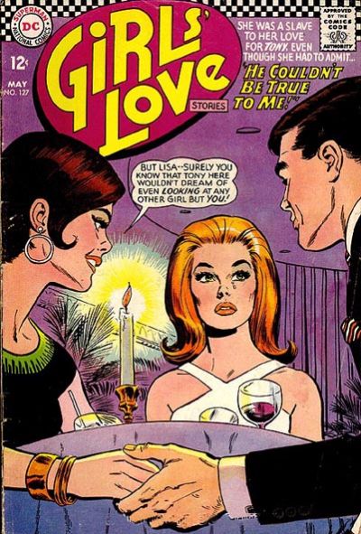 Cover for Girls' Love Stories (DC, 1949 series) #127
