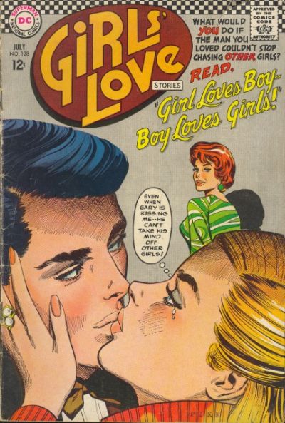 Cover for Girls' Love Stories (DC, 1949 series) #128