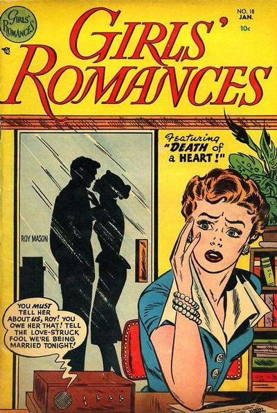 Cover for Girls' Romances (DC, 1950 series) #18