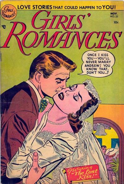 Cover for Girls' Romances (DC, 1950 series) #23
