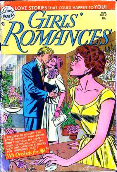 Cover for Girls' Romances (DC, 1950 series) #24