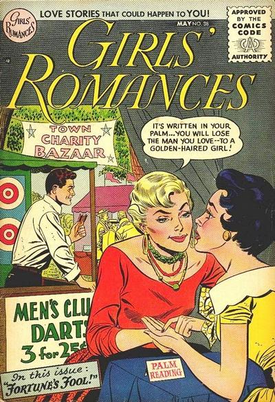 Cover for Girls' Romances (DC, 1950 series) #38