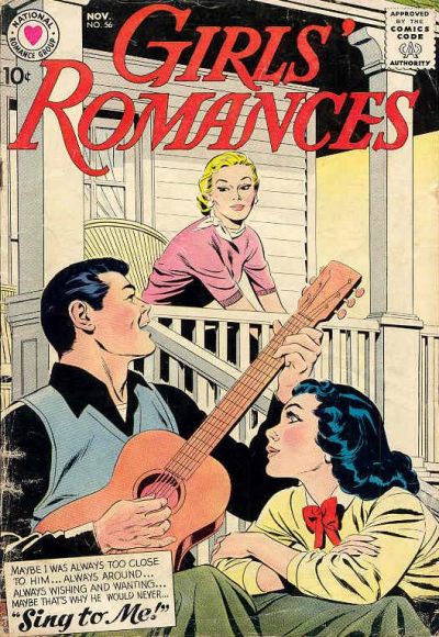 Cover for Girls' Romances (DC, 1950 series) #56