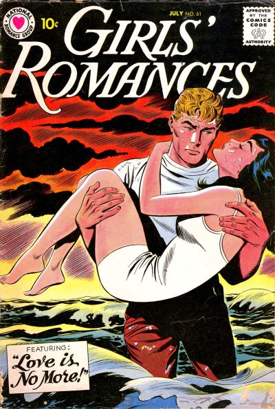 Cover for Girls' Romances (DC, 1950 series) #61
