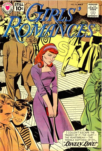 Cover for Girls' Romances (DC, 1950 series) #76