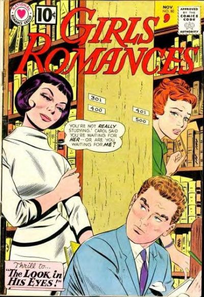 Cover for Girls' Romances (DC, 1950 series) #80