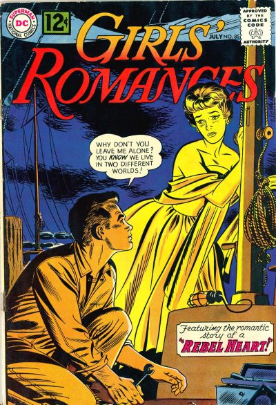 Cover for Girls' Romances (DC, 1950 series) #85
