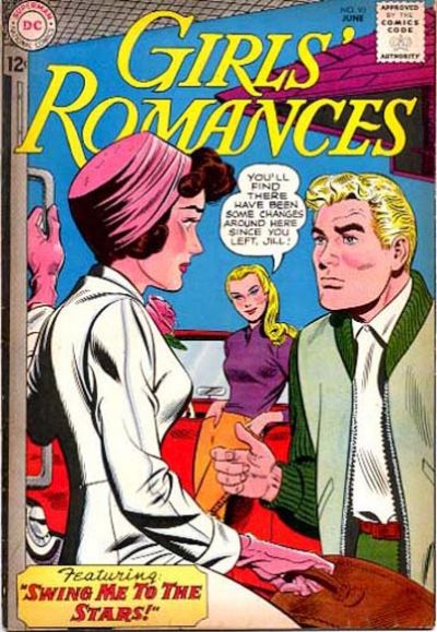 Cover for Girls' Romances (DC, 1950 series) #93
