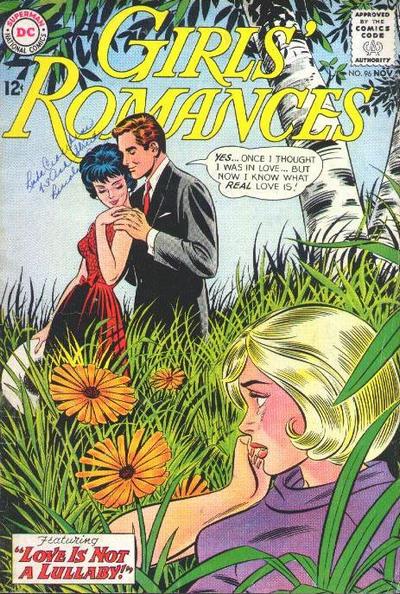 Cover for Girls' Romances (DC, 1950 series) #96