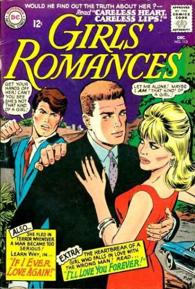 Cover for Girls' Romances (DC, 1950 series) #113