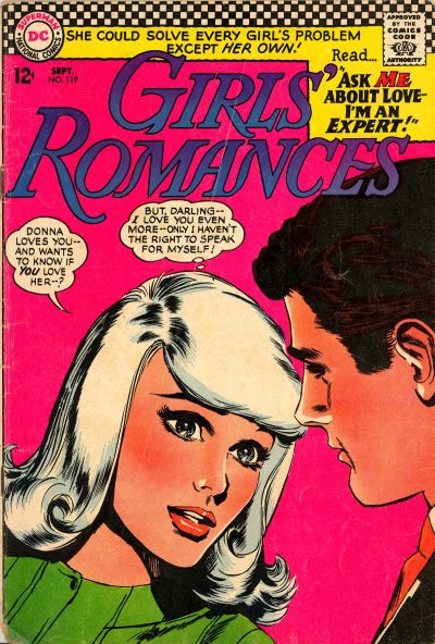Cover for Girls' Romances (DC, 1950 series) #119