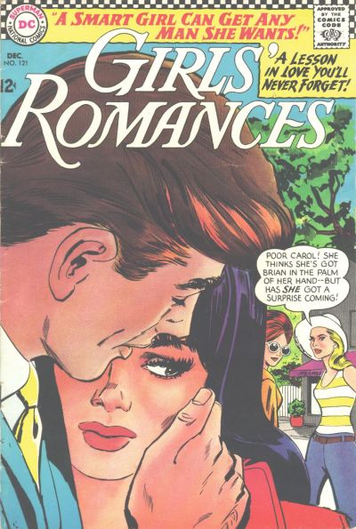 Cover for Girls' Romances (DC, 1950 series) #121