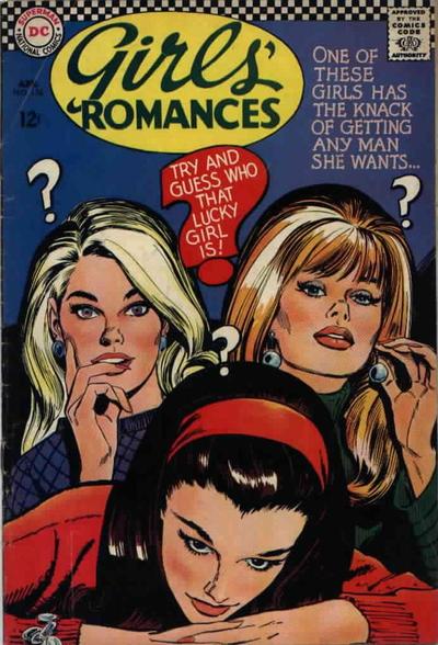 Cover for Girls' Romances (DC, 1950 series) #124
