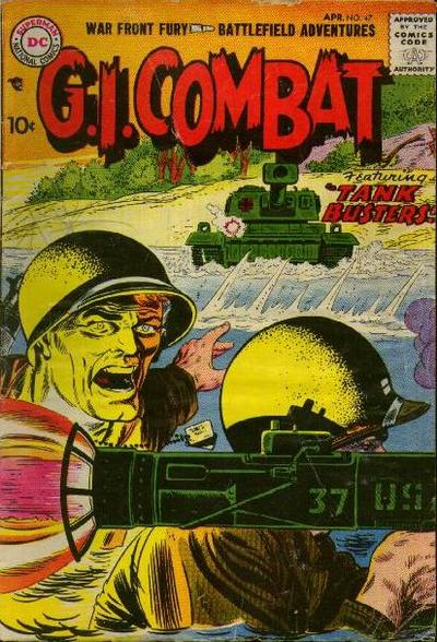 Cover for G.I. Combat (DC, 1957 series) #47