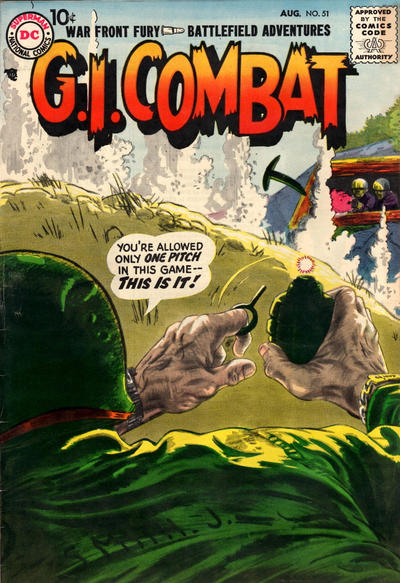 Cover for G.I. Combat (DC, 1957 series) #51