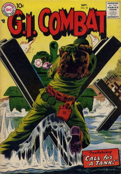 Cover for G.I. Combat (DC, 1957 series) #52