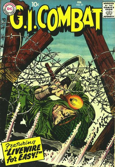 Cover for G.I. Combat (DC, 1957 series) #57