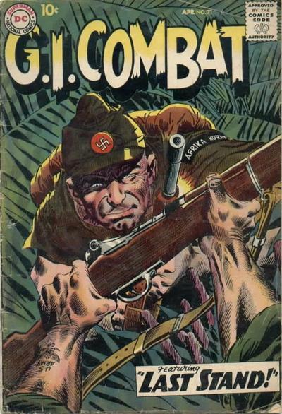 Cover for G.I. Combat (DC, 1957 series) #71